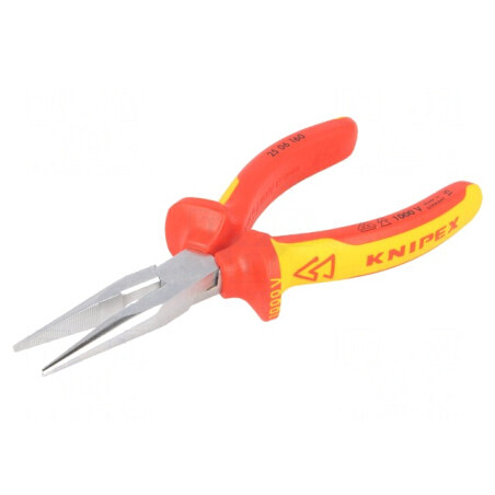 Clești Izolați Semirotunzi Oțel 160mm 1kVAC | Electronic-mag.ro | Componente Electronice