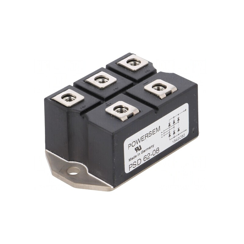 Punte Redresoare Trifazată 0,8kV 63A Modul | Electronic-mag.ro | Componente Electronice