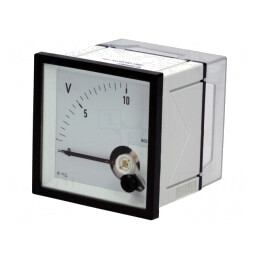 Voltmetru Panou True RMS 0-10V 45-65Hz Clasa 1.5 | Electronic-mag.ro | Componente Electronice