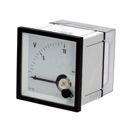 Voltmetru Panou True RMS 0-10V 45-65Hz Clasa 1.5 | Electronic-mag.ro | Componente Electronice
