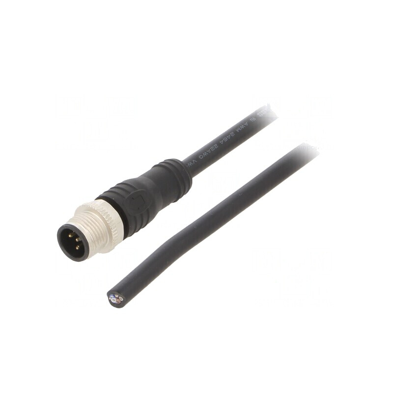 Cablu de conectare M12 5 pini 6m PVC | Electronic-mag.ro | Componente Electronice