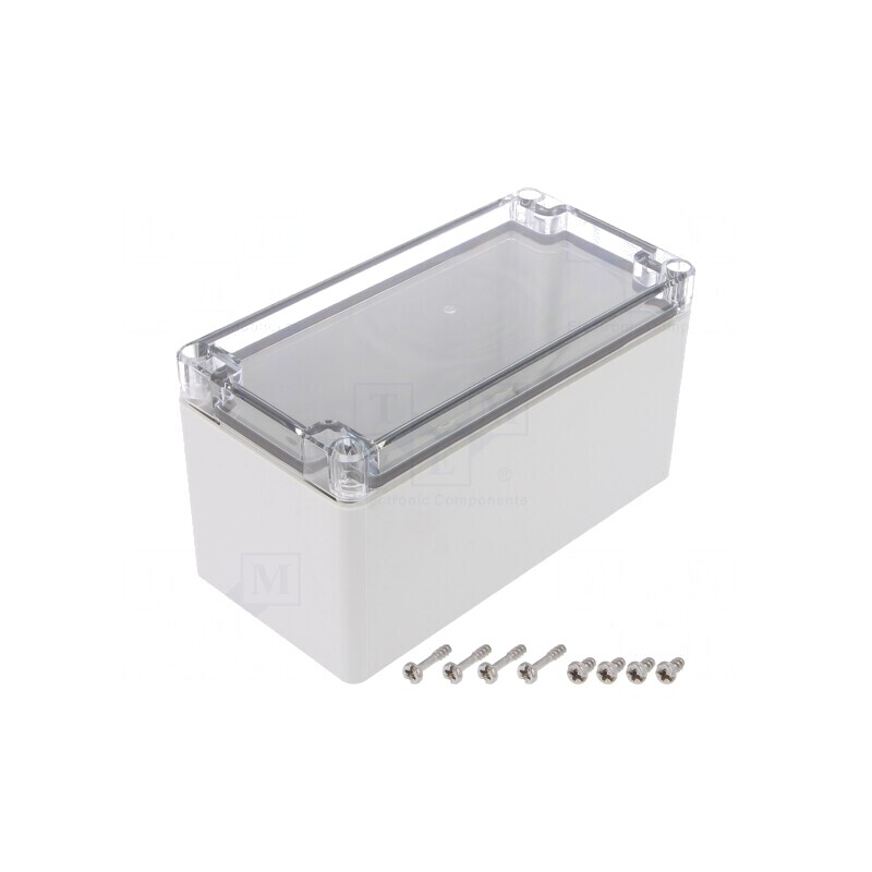 Carcasă universală gri 80x160x85 mm IK08 EURONORD | Electronic-mag.ro | Componente Electronice Carcasă universală gri 80x160x85 mm IK08 EURONORD | Electronic-mag.ro | Componente Electronice