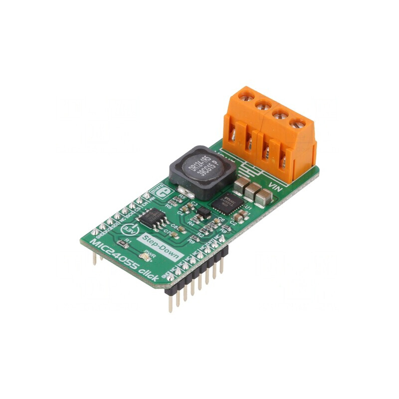 Adaptor DC/DC Analogic GPIO SPI 3.3V MIC24055 Click | Electronic-mag.ro | Componente Electronice