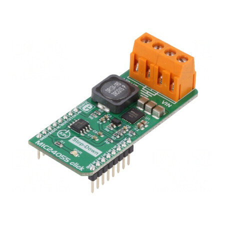 Adaptor DC/DC Analogic GPIO SPI 3.3V MIC24055 Click | Electronic-mag.ro | Componente Electronice