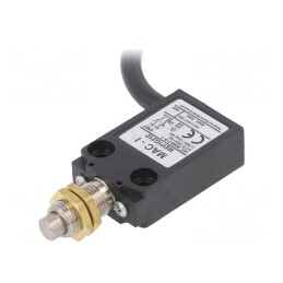Limitator Cursă Bolt Ø8mm NO NC 5A 240VAC 250VDC MEP1G21Z | Electronic-mag.ro | Componente Electronice