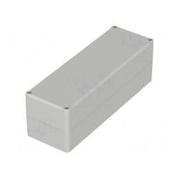 Carcasă Universală Gri IP65 80x240x80mm EUROMAS II | Electronic-mag.ro | Componente Electronice