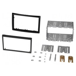 Cadru radio 2 DIN Renault negru | Electronic-mag.ro | Componente Electronice