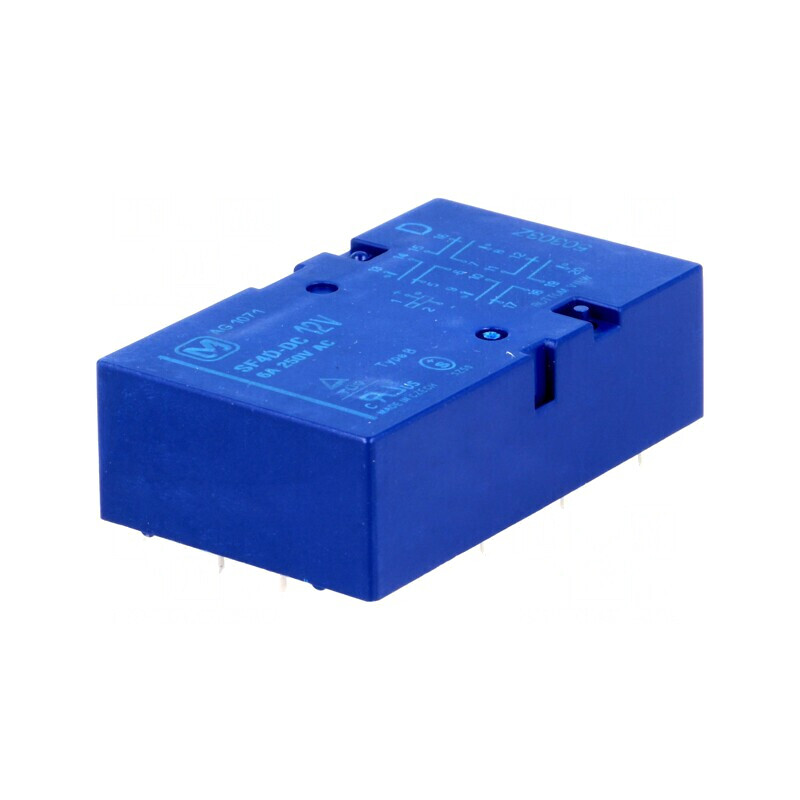 Releu Electromagnetic 12VDC SPST-NO x4 SPST-NC x4 | Electronic-mag.ro | Componente Electronice