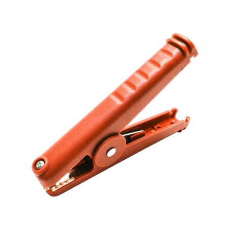 Bornă Crocodil Roșie 300A 41mm | Electronic-mag.ro | Componente Electronice