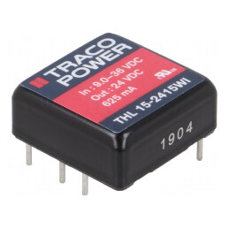 Convertor DC/DC 15W 9-36V la 24V 625mA | Electronic-mag.ro | Componente Electronice