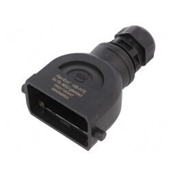 Carcasă pentru Conectori HDC Han-Eco B M32 | Electronic-mag.ro | Componente Electronice