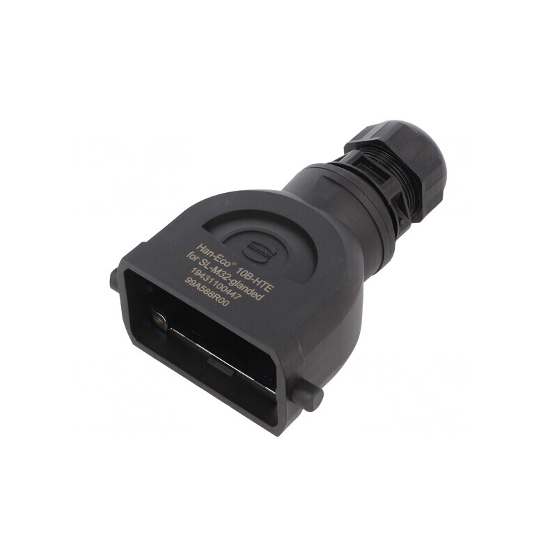 Carcasă pentru Conectori HDC Han-Eco B M32 | Electronic-mag.ro | Componente Electronice