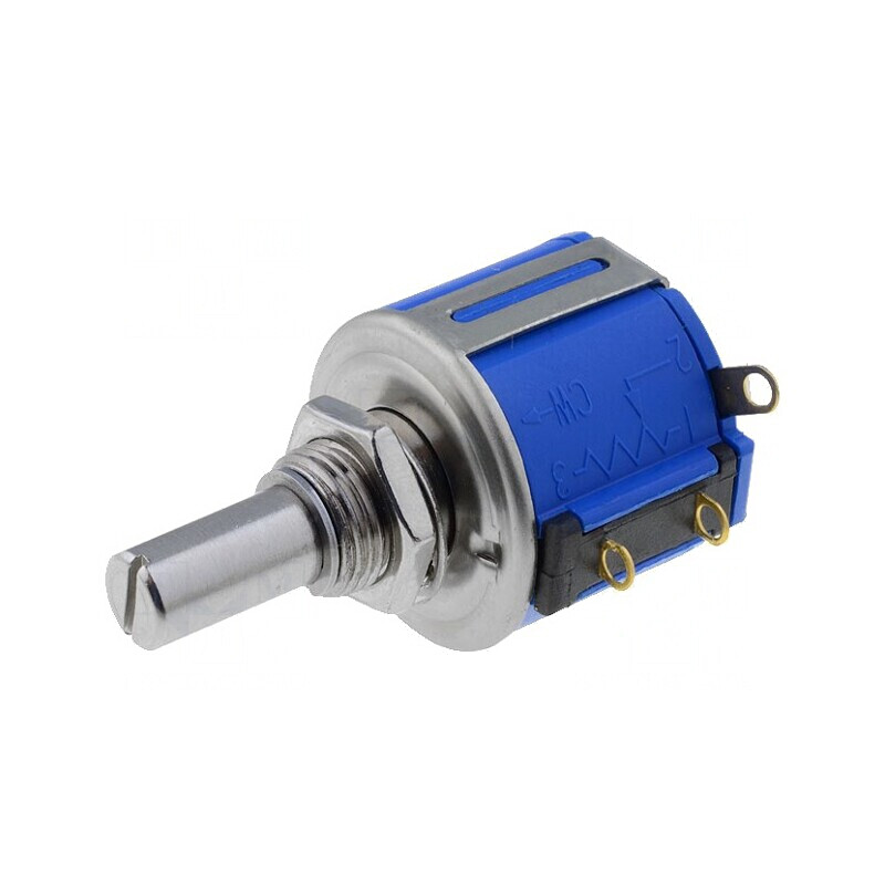 Potențiometru axial multitură 5kΩ 2W lineare | Electronic-mag.ro | Componente Electronice Potențiometru axial multitură 5kΩ 2W lineare | Electronic-mag.ro | Componente Electronice