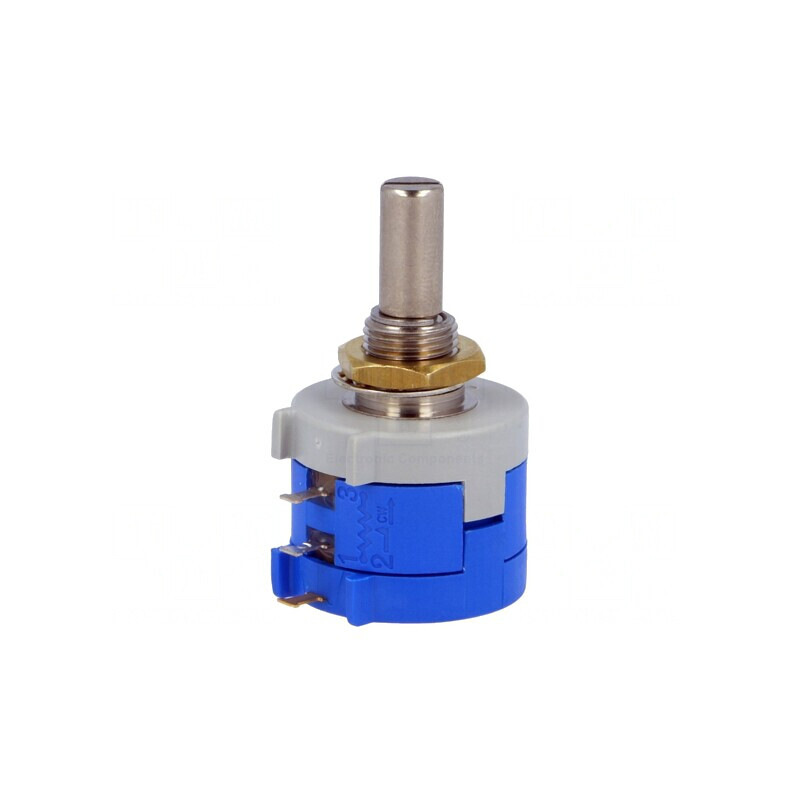 Potentiometru axial 5kΩ 2W liniare 6mm | Electronic-mag.ro | Componente Electronice