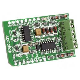 Placă Prototip ADC Click SPI MCP3204 | Electronic-mag.ro | Componente Electronice