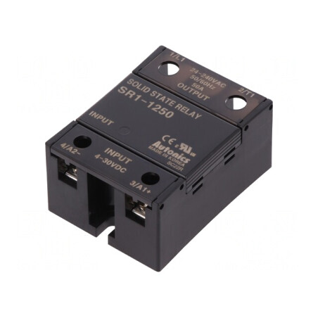 Releu Semiconductor 50A 1-fazat 4-30VDC 24-240VAC | Electronic-mag.ro | Componente Electronice
