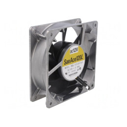 Ventilator DC axial 12V 120x120x38mm 147m3/h 36dBA cu bilă | Electronic-mag.ro | Componente Electronice