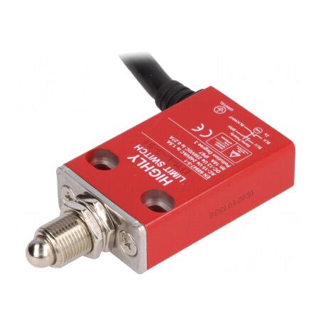 Limitator cursă bolț Ø8mm cu fixare suplimentară NO NC 5A | Electronic-mag.ro | Componente Electronice