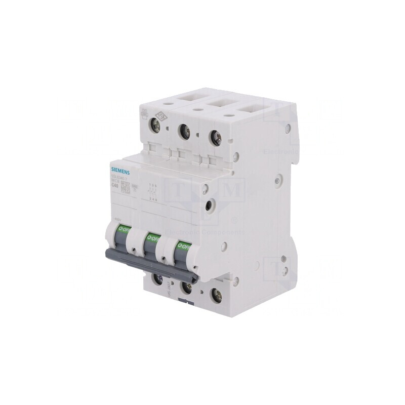 Întrerupător de Supracurent 3 Poli 40A 400VAC C | Electronic-mag.ro | Componente Electronice