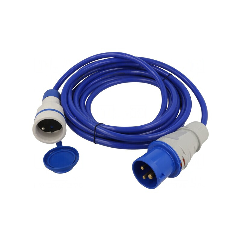 Prelungitor albastru 5m 16A 3x2,5mm2 | Electronic-mag.ro | Componente Electronice