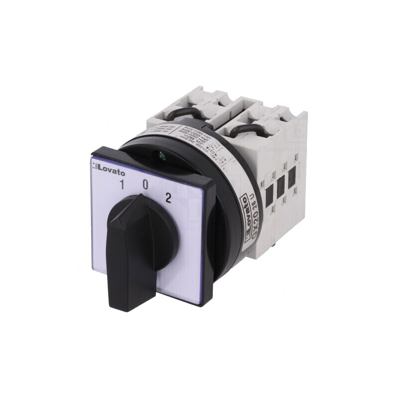 Comutator reversibil cu came 20A 3 poli GX2026U | Electronic-mag.ro | Componente Electronice
