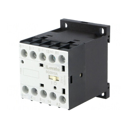 Contactor 3-POL 9A 230VAC NO x3 Auxiliare NO | Electronic-mag.ro | Componente Electronice