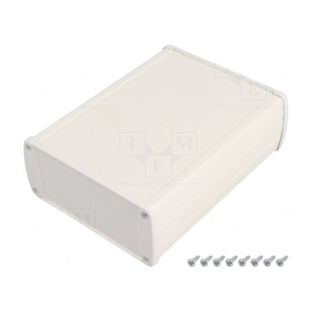 Carcasă Universală Aluminiu Gri 106x145x45mm TEKAM | Electronic-mag.ro | Componente Electronice