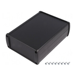 Carcasă universală aluminiu TEKAM 106x145x45mm | Electronic-mag.ro | Componente Electronice