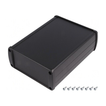Carcasă universală aluminiu TEKAM 106x145x45mm | Electronic-mag.ro | Componente Electronice