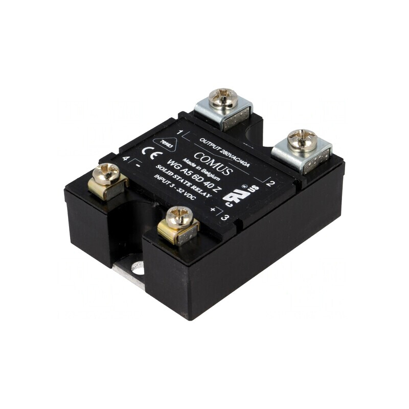 Releu Semiconductor 40A 1-fazat 3-32VDC 24-280VAC | Electronic-mag.ro | Componente Electronice Releu Semiconductor 40A 1-fazat 3-32VDC 24-280VAC | Electronic-mag.ro | Componente Electronice