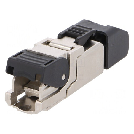 Mufă RJ45 Ecranată Cat 5e 8P8C 5-9mm | Electronic-mag.ro | Componente Electronice