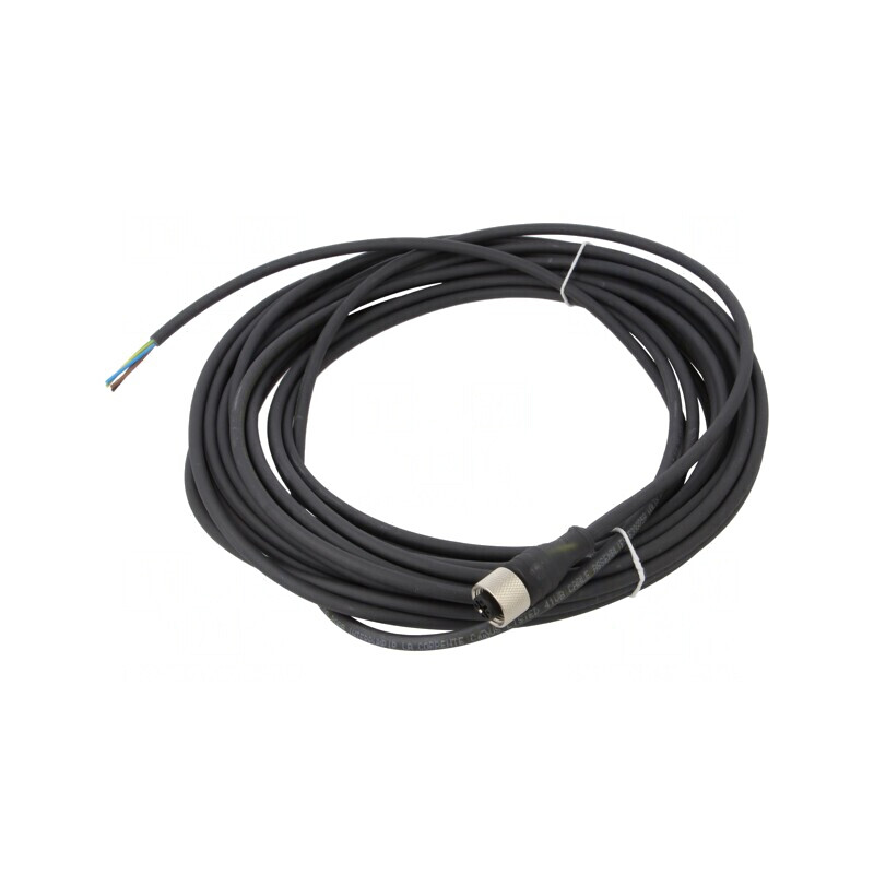 Cablu de conectare M12 10m 250VAC 4A 300VDC | Electronic-mag.ro | Componente Electronice