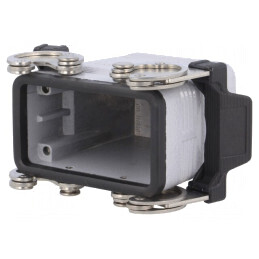 Carcasă pentru Conectori HDC 57.27 IP66 PG21 | Electronic-mag.ro | Componente Electronice