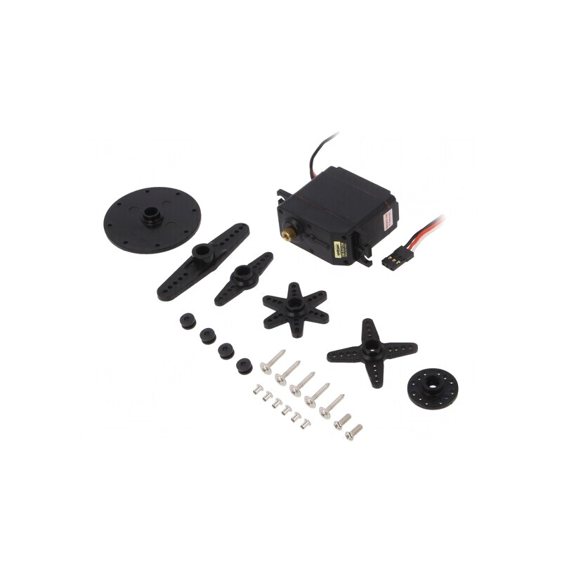 Servomecanism Digital Metalic 120° 4.8-6VDC | Electronic-mag.ro | Componente Electronice
