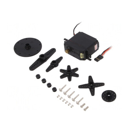 Servomecanism Digital Metalic 120° 4.8-6VDC | Electronic-mag.ro | Componente Electronice