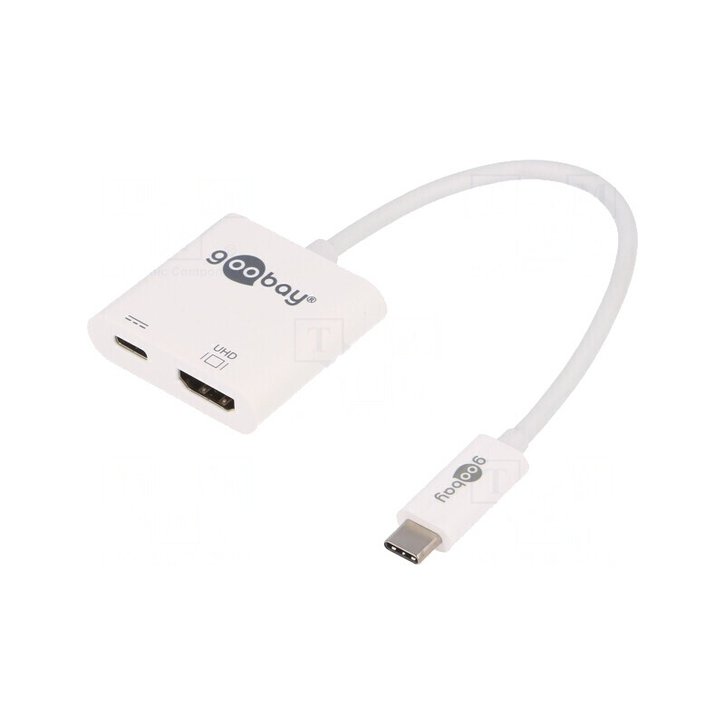 Adaptor HDMI 2.0 USB 3.0 0.15m Alb 60W | Electronic-mag.ro | Componente Electronice Adaptor HDMI 2.0 USB 3.0 0.15m Alb 60W | Electronic-mag.ro | Componente Electronice