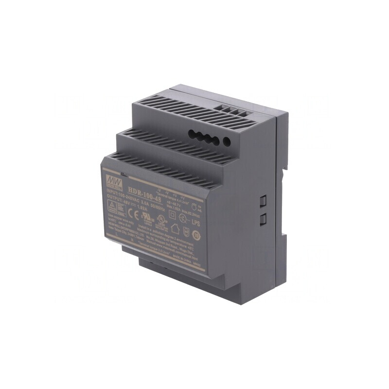 Alimentator pulsatoriu 92W 48VDC pentru șină DIN | Electronic-mag.ro | Componente Electronice Alimentator pulsatoriu 92W 48VDC pentru șină DIN | Electronic-mag.ro | Componente Electronice