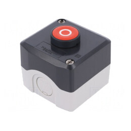 Casetă de comandă Harmony XB5 1 buton plat IP66 plastic | Electronic-mag.ro | Componente Electronice