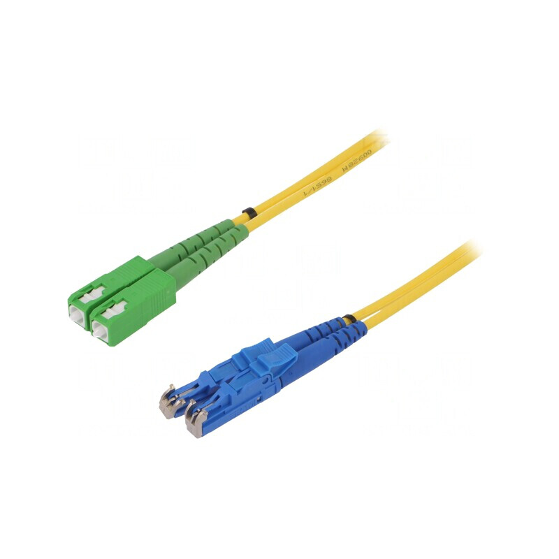 Patch Cord Fibră Optică 2m SC/APC 9/125um | Electronic-mag.ro | Componente Electronice
