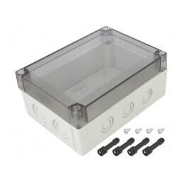 Carcasă Universală Policarbonat 130x180x75 mm | Electronic-mag.ro | Componente Electronice