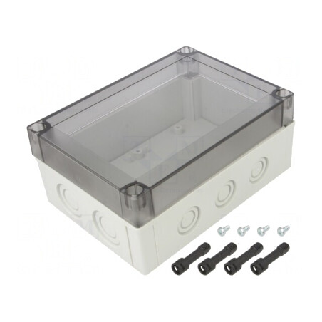 Carcasă Universală Policarbonat 130x180x75 mm | Electronic-mag.ro | Componente Electronice