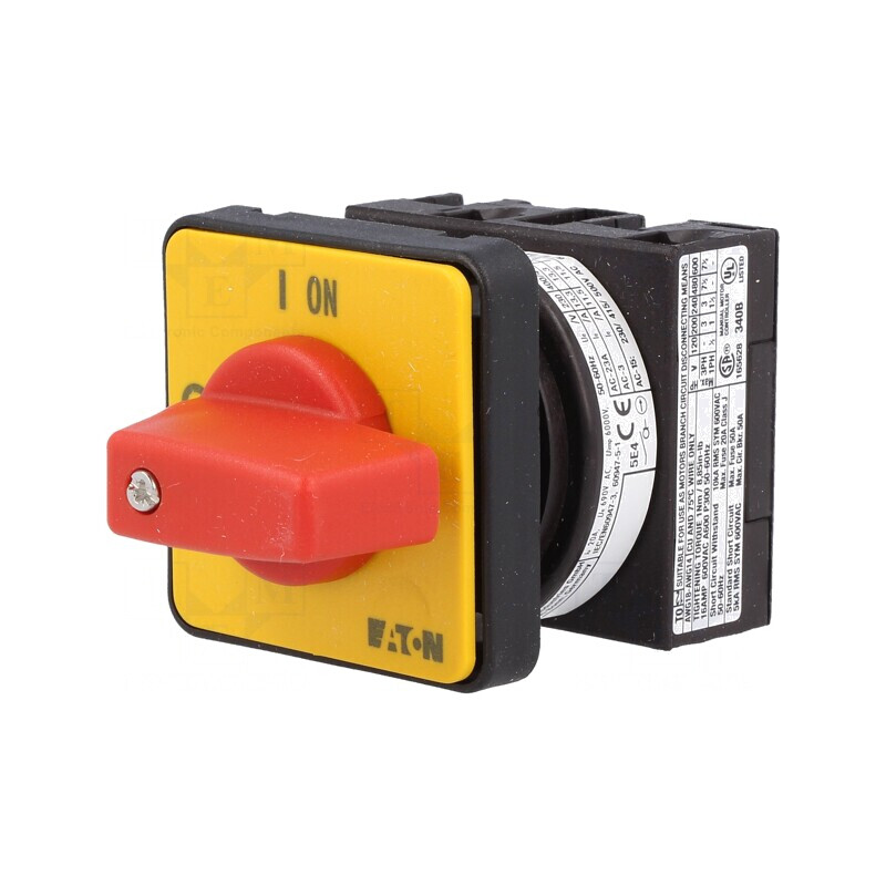 Comutator de Urgență cu Came 20A 1P 2 Poziții | Electronic-mag.ro | Componente Electronice Comutator de Urgență cu Came 20A 1P 2 Poziții | Electronic-mag.ro | Componente Electronice