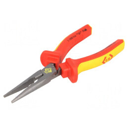 Clești Izolați Drepți Semirotunzi 170mm 1kVAC | Electronic-mag.ro | Componente Electronice