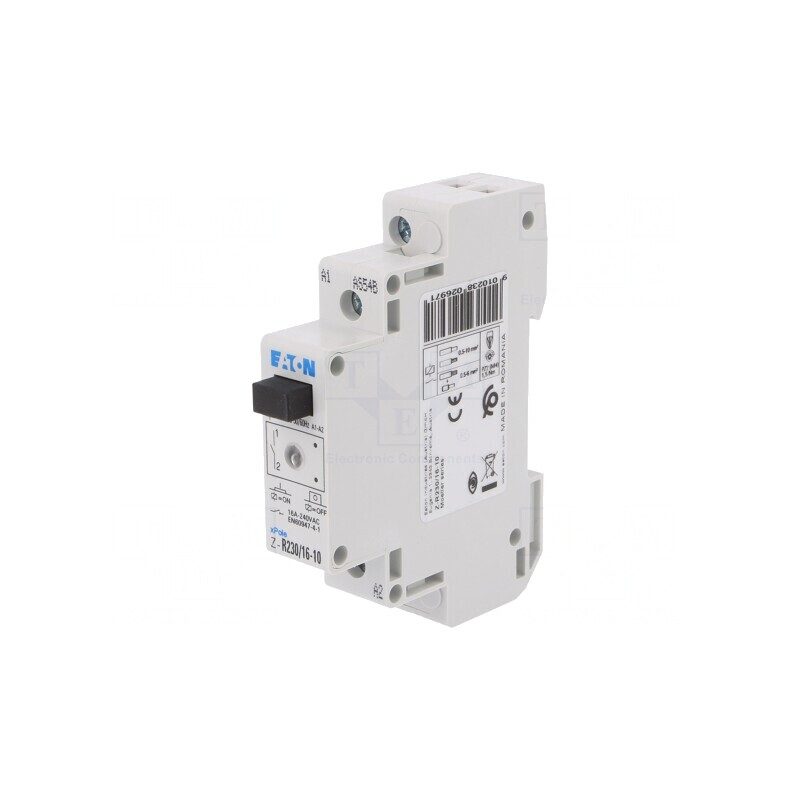 Releu: pentru instalaţii monostabil NO Ubobină: 230VAC 16A, Z-R230/16-10 | Electronic-mag.ro | Componente Electronice
