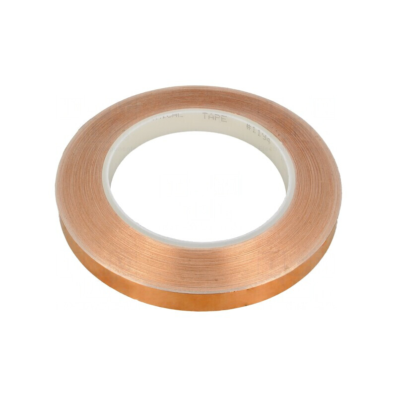 Bandă Electroconductoare din Cupru 12mm x 33m | Electronic-mag.ro | Componente Electronice