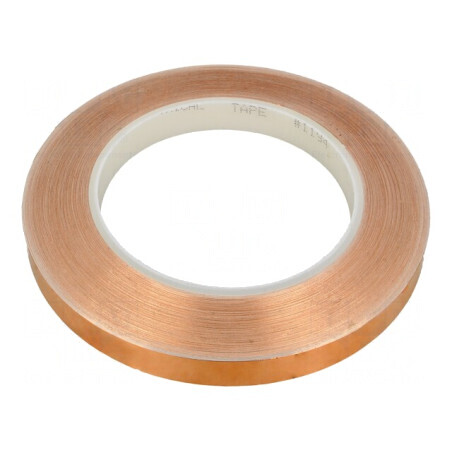 Bandă Electroconductoare din Cupru 12mm x 33m | Electronic-mag.ro | Componente Electronice
