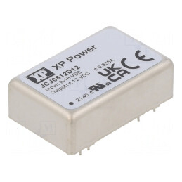 Convertor DC/DC 8W 9-18V la 12V și -12V THT | Electronic-mag.ro | Componente Electronice