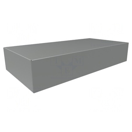 Bază Carcasă Oțel Gri 203x406x76mm | Electronic-mag.ro | Componente Electronice