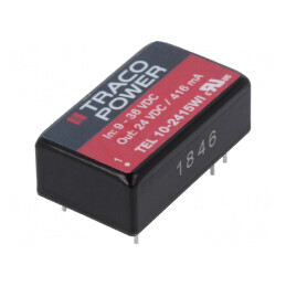 Convertor DC/DC 10W 9-36V la 24V 416mA DIP16 | Electronic-mag.ro | Componente Electronice