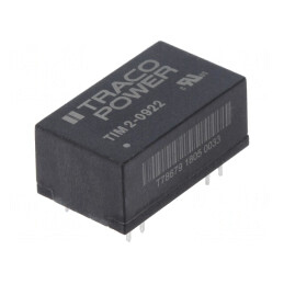 Convertor DC/DC 2W 4.5-12V la 12V/-12V | Electronic-mag.ro | Componente Electronice